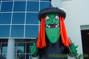 15' Inflatable Witch