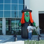 15' Inflatable Witch