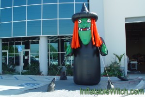 15' Inflatable Witch